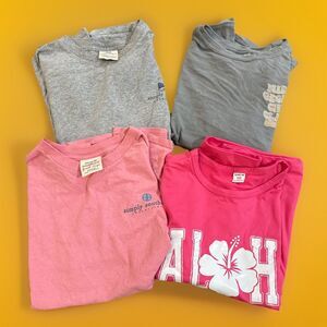 RESELLERS BUNDLE Four (4) Youth Size Tshirts Fair/Good Condition